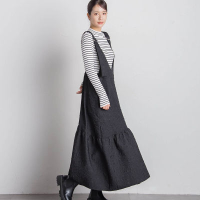 ＜VICKY（Women）＞ふくれジャガードジャンドレ≪手洗い可能≫