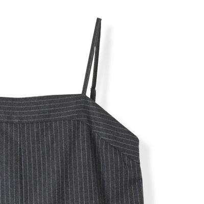 ストライプサロペット≪手洗い可能≫