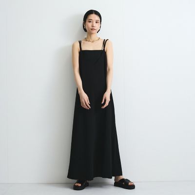 カットジョーゼットキャミワンピース≪手洗い可能≫
