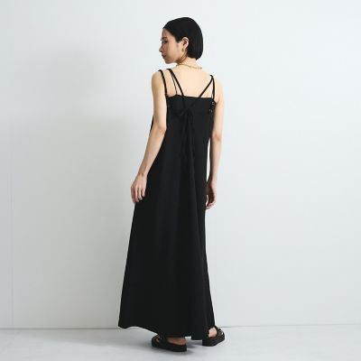 カットジョーゼットキャミワンピース≪手洗い可能≫
