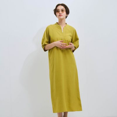 ＜VICKY（Women）＞タンブラーブッチャーワンピース≪手洗い可能≫