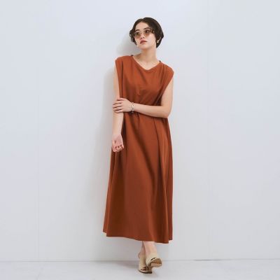 ＜VICKY（Women）＞カノコタックカットソーワンピース≪手洗い可能≫