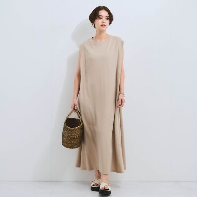 【SALE】VICKY（Women）/ビッキー カノコタックカットソーワンピース&#8810;手洗い可能&#8811; 12ベージュ ワンピース・ドレス【三越伊勢丹/公式】