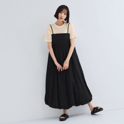 【SALE】VICKY（Women）/ビッキー バルーンキャミワンピース&#8810;手洗い可能&#8811; 04ブラック ワンピース・ドレス【三越伊勢丹/公式】