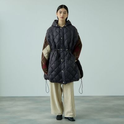 ＜VICKY（Women）＞ＴＡＩＯＮ　ダウンケープコート≪手洗い可能≫