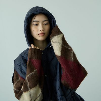 TAION ダウンケープコート≪手洗い可能≫ | VICKY（Women