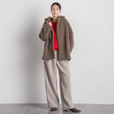 ミクロボアムートンピーコート | VICKY（Women）/ビッキー