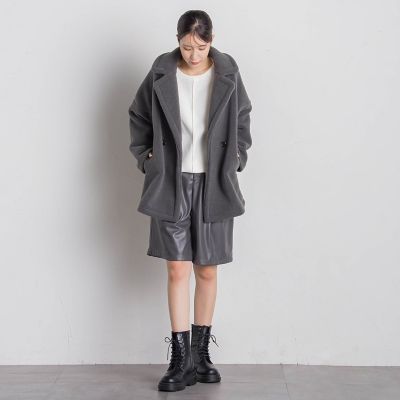 ボディドレDX ムートンコート 定価25万円超 ターコイズ ピーコックグリーン ボディドレDX ムートンコート 定価25万円超 ターコイズ