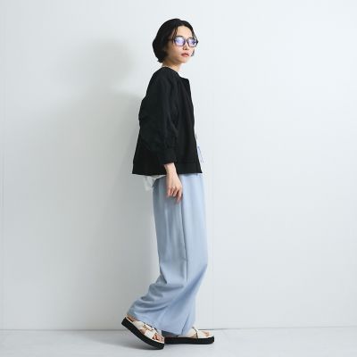 ジャージ切替ブルゾン≪手洗い可能≫