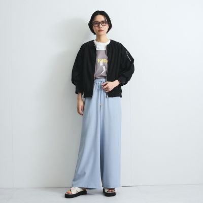 ジャージ切替ブルゾン≪手洗い可能≫