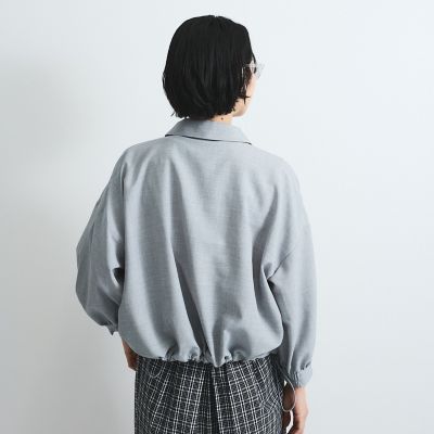 リネンライクワッシャージャケット≪手洗い可能≫