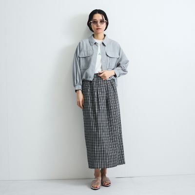 リネンライクワッシャージャケット≪手洗い可能≫
