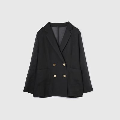 メッシュダブルテーラージャケット≪手洗い可能≫