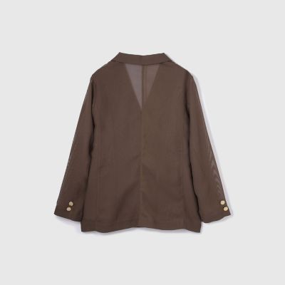 メッシュダブルテーラージャケット≪手洗い可能≫