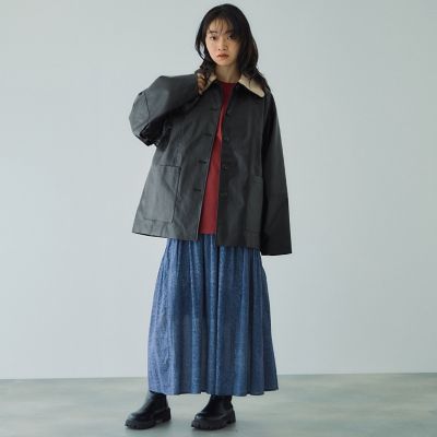 ボアカラーフェイクレザーブルゾン | VICKY（Women）/ビッキー