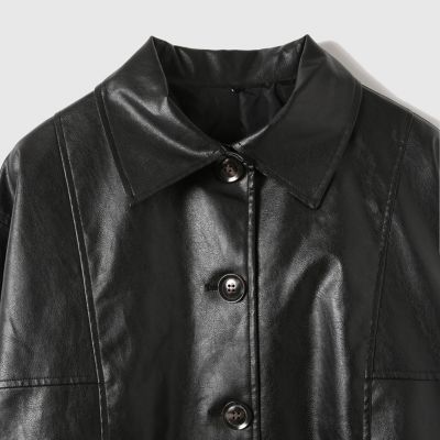 ボアカラーフェイクレザーブルゾン | VICKY（Women）/ビッキー