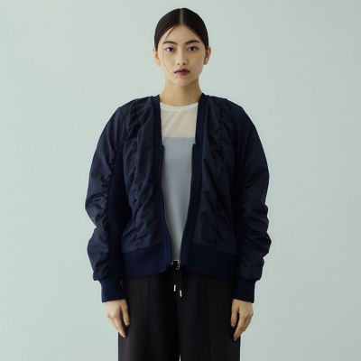 ミラノリブギャザーZIPブルゾン | VICKY（Women）/ビッキー | 三越