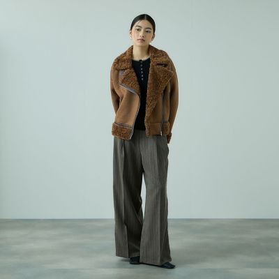 フェイクムートンボアブルゾン | VICKY（Women）/ビッキー | 三越