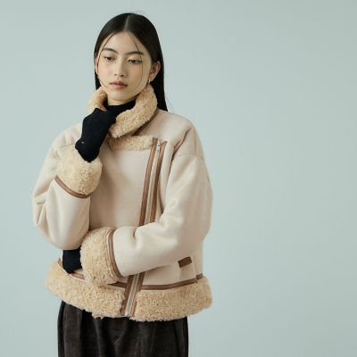 フェイクムートンボアブルゾン フェイクムートンボアブルゾン | VICKY（Women）/ビッキー | 三越