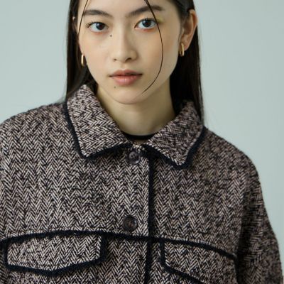 MIXツィードCPOジャケット | VICKY (Women)/ビッキー | 三越