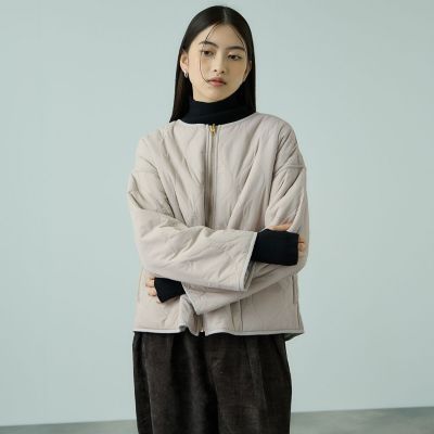 ひょうたんキルトリバーシブルZIPジャケット | VICKY（Women