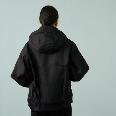 ナイロン中綿フードMA－1ジャケット≪手洗い可能≫ | VICKY（Women