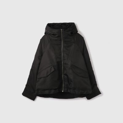 ナイロン中綿フードMA－1ジャケット≪手洗い可能≫ | VICKY（Women