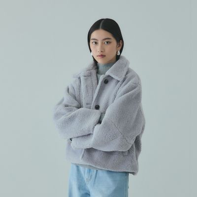 ボアコクーンスリーブブルゾン | VICKY（Women）/ビッキー | 三越