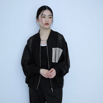 大人の抜け感】メッシュブルゾン | VICKY（Women）/ビッキー | 三越