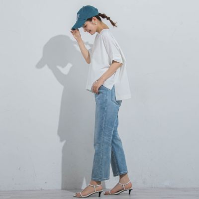 【着回し抜群】オーバーサイズＴシャツ≪洗濯機で洗える≫