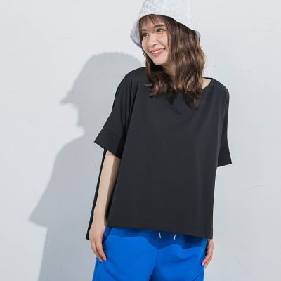【着回し抜群】オーバーサイズＴシャツ≪洗濯機で洗える≫