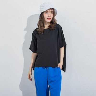【着回し抜群】オーバーサイズＴシャツ≪洗濯機で洗える≫