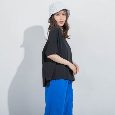【着回し抜群】オーバーサイズＴシャツ≪洗濯機で洗える≫