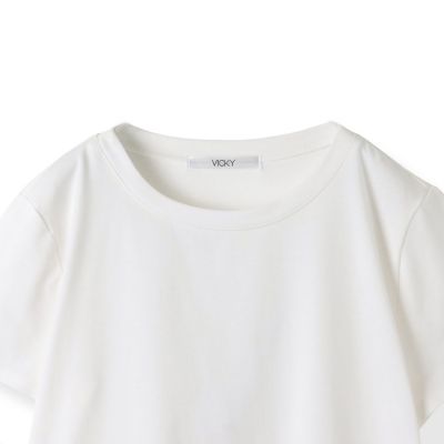 【アンサンブル】チュールビスチェ×Ｔシャツセット≪洗濯機で洗える≫