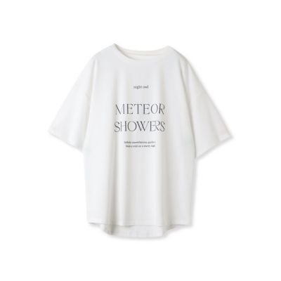 【ロゴＴシャツ】オーバーサイズＴシャツ≪洗濯機で洗える≫