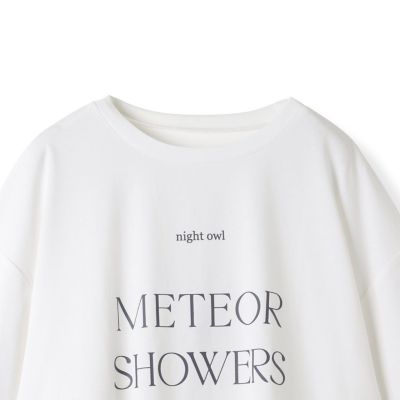 【ロゴＴシャツ】オーバーサイズＴシャツ≪洗濯機で洗える≫