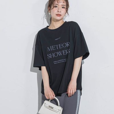 【ロゴＴシャツ】オーバーサイズＴシャツ≪洗濯機で洗える≫