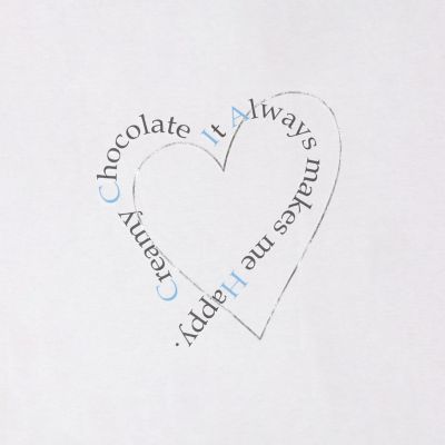 ハートプリントＴシャツ≪手洗い可能≫