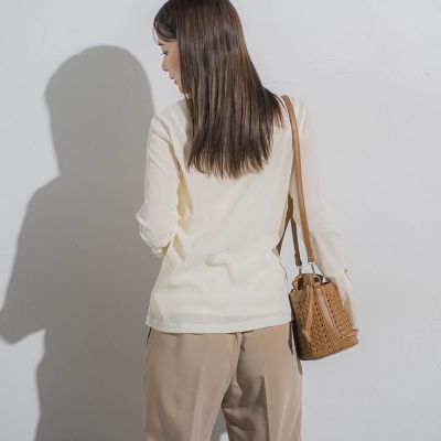 チュールフロッキーフレアースリーブ≪手洗い可能≫