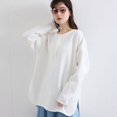 VICKY / ビッキー スポンディッシュオーバーサイズプルオーバー≪手洗い可能≫ スポンディッシュオーバーサイズプルオーバー≪手洗い可能