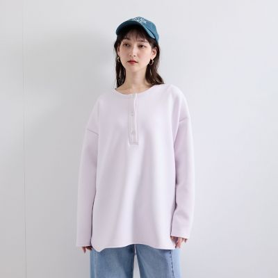 ＜VICKY（Women）＞スポンディッシュオーバーサイズプルオーバー≪手洗い可能≫