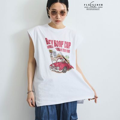 【ＶＩＳＩＯＮ　×　Ｂｅｔｔｙ　ＢｏｏｐＴＭ】ヴィンテージツアーノースリＴシャツ≪洗濯機で洗える≫