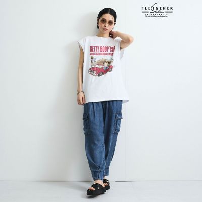 【ＶＩＳＩＯＮ　×　Ｂｅｔｔｙ　ＢｏｏｐＴＭ】ヴィンテージツアーノースリＴシャツ≪洗濯機で洗える≫