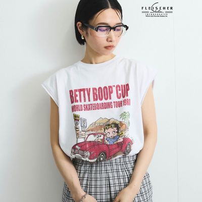 【ＶＩＳＩＯＮ　×　Ｂｅｔｔｙ　ＢｏｏｐＴＭ】ヴィンテージツアーノースリＴシャツ≪洗濯機で洗える≫