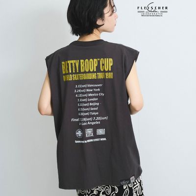 【ＶＩＳＩＯＮ　×　Ｂｅｔｔｙ　ＢｏｏｐＴＭ】ヴィンテージツアーノースリＴシャツ≪洗濯機で洗える≫