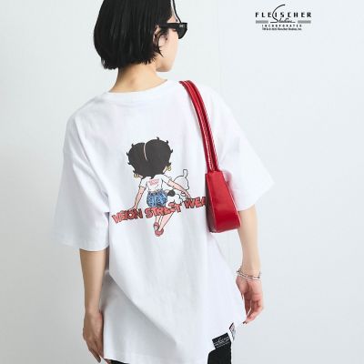 【ＶＩＳＩＯＮ　×　Ｂｅｔｔｙ　ＢｏｏｐＴＭ】ヴィンテージプリントＴシャツ≪洗濯機で洗える≫