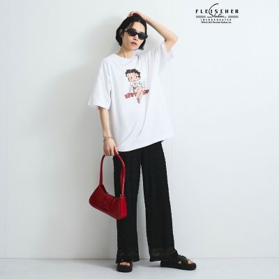 【ＶＩＳＩＯＮ　×　Ｂｅｔｔｙ　ＢｏｏｐＴＭ】ヴィンテージプリントＴシャツ≪洗濯機で洗える≫