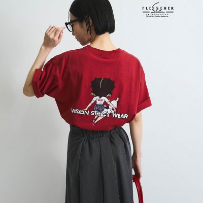 【ＶＩＳＩＯＮ　×　Ｂｅｔｔｙ　ＢｏｏｐＴＭ】ヴィンテージプリントＴシャツ≪洗濯機で洗える≫