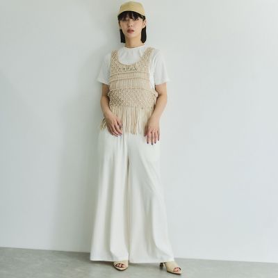 エンボスプリントＴシャツ≪手洗い可能≫