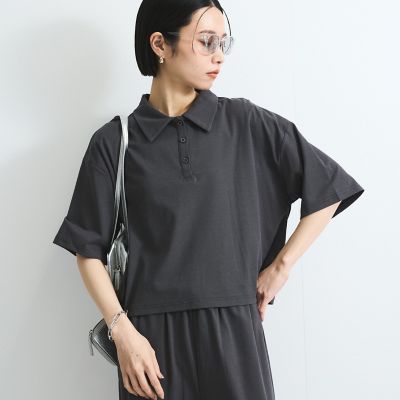 VICKY（Women）/ビッキー 【汗染み防止】ポロトップス≪セットアップ対応／洗濯機で洗える≫